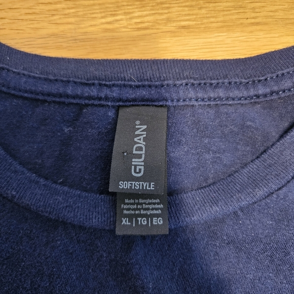 Mens/Unisex XL Navy Blue Duck You T-Shirt Tee - Picture 5 of 5